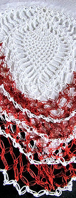 irish linen hankie handmade lace